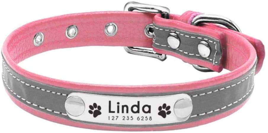 Collar rosa de la marca Fanjia