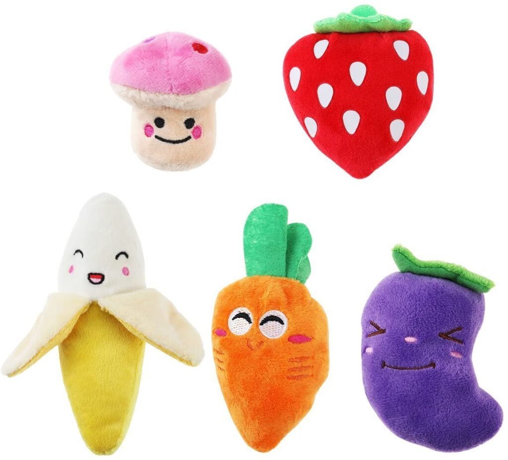 Juguetes de frutas de la marca Ueetek Yorkshire