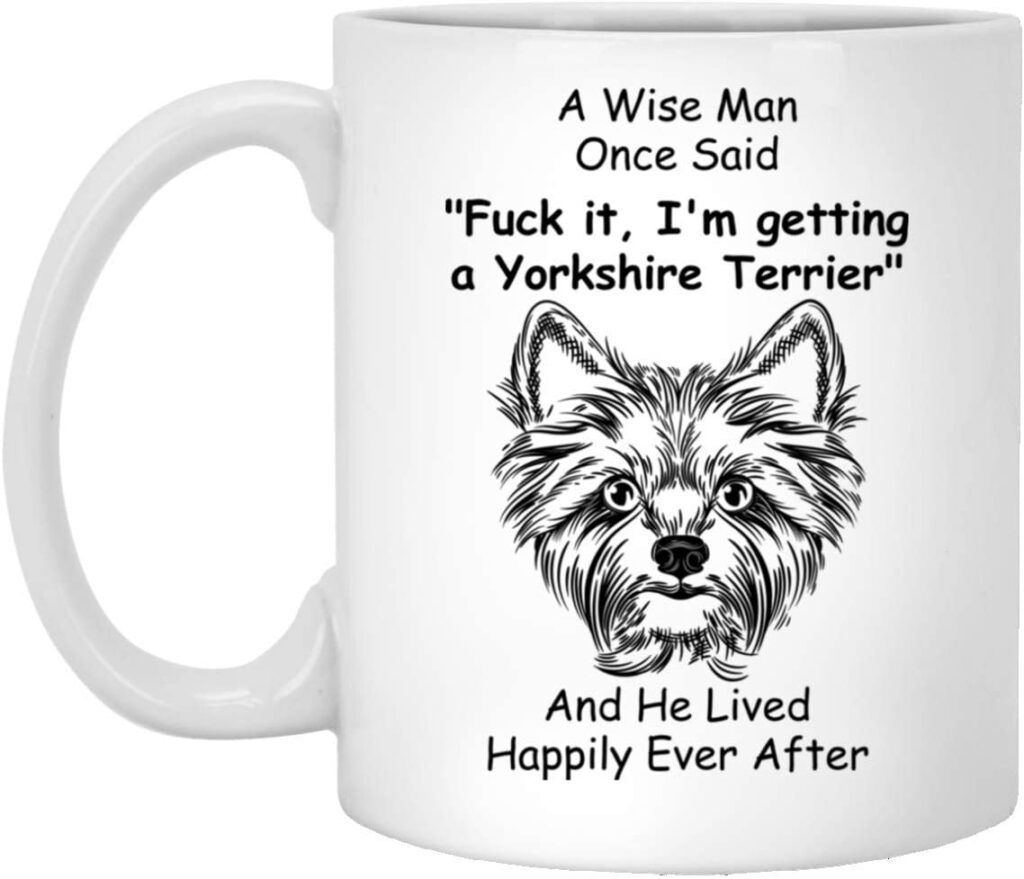 Taza con frase de mujer Yorkshire
