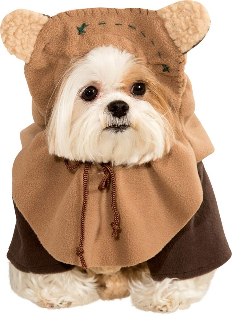 Disfraz ewok para perro Star Wars